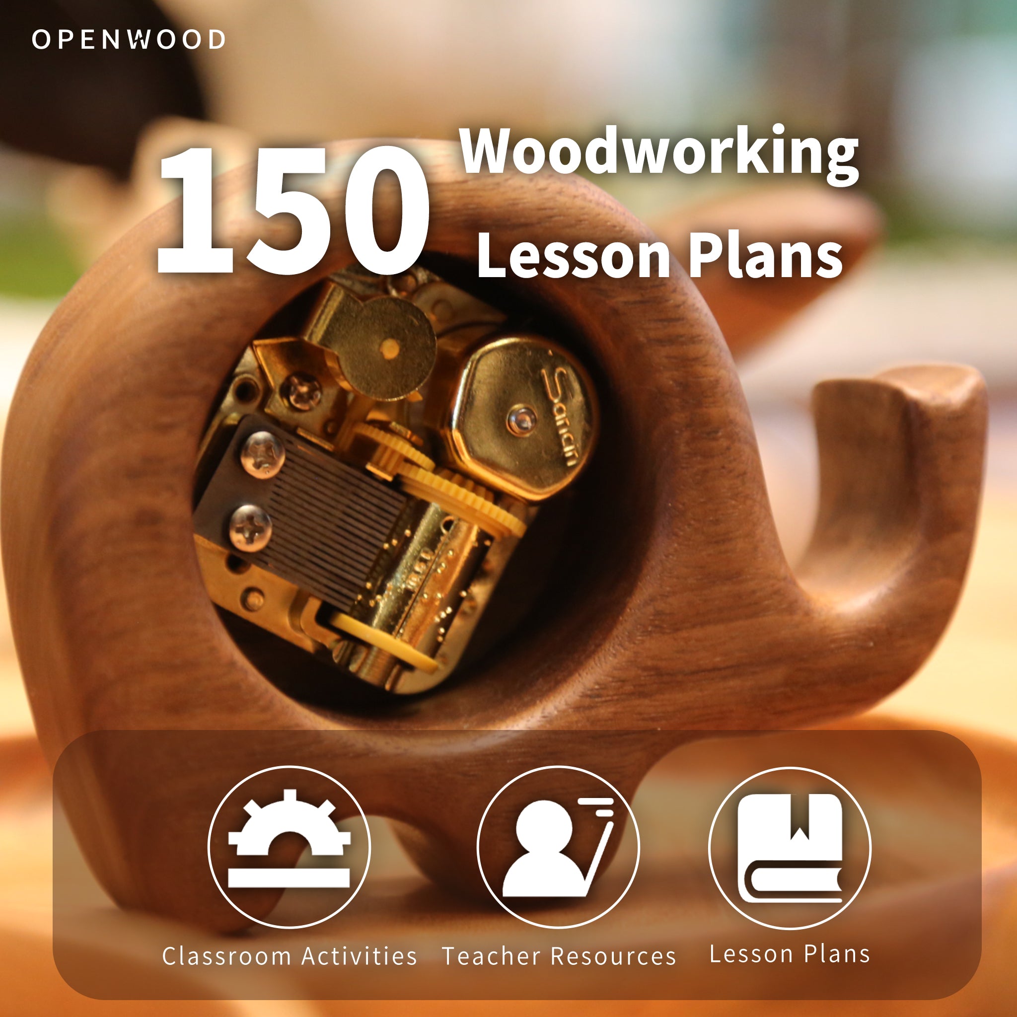 150 Woodworking Lesson Plans and Activities for Kids Ages 5–15 | Printable PDF Bundle