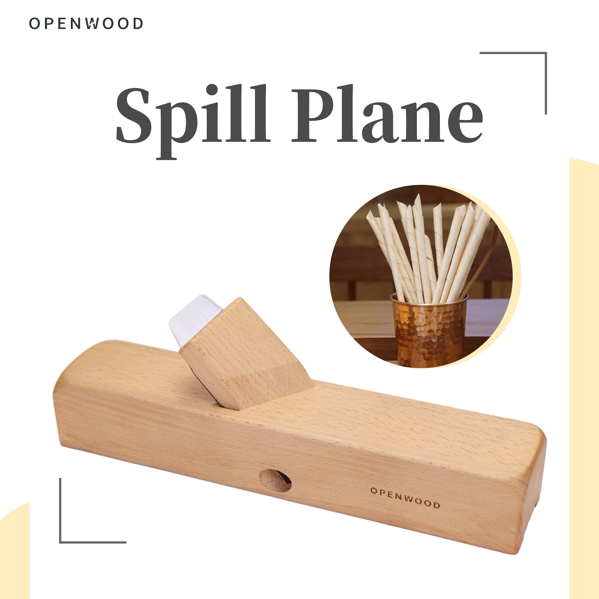 Spill Plane for Tinder Shavings | Spill Plane Blade & Spill Plane plan