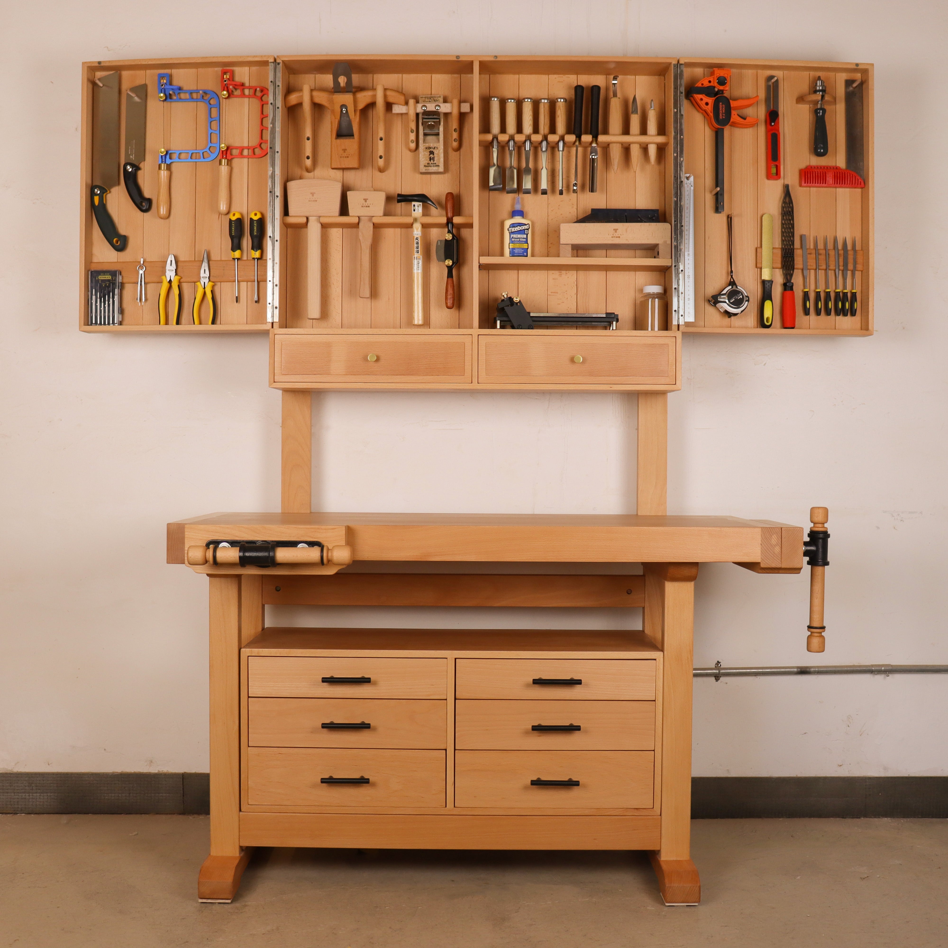 DIY Home Woodworking Studio & Family Craft Corner - Mini Balcony Workshop for Kids & Parents
