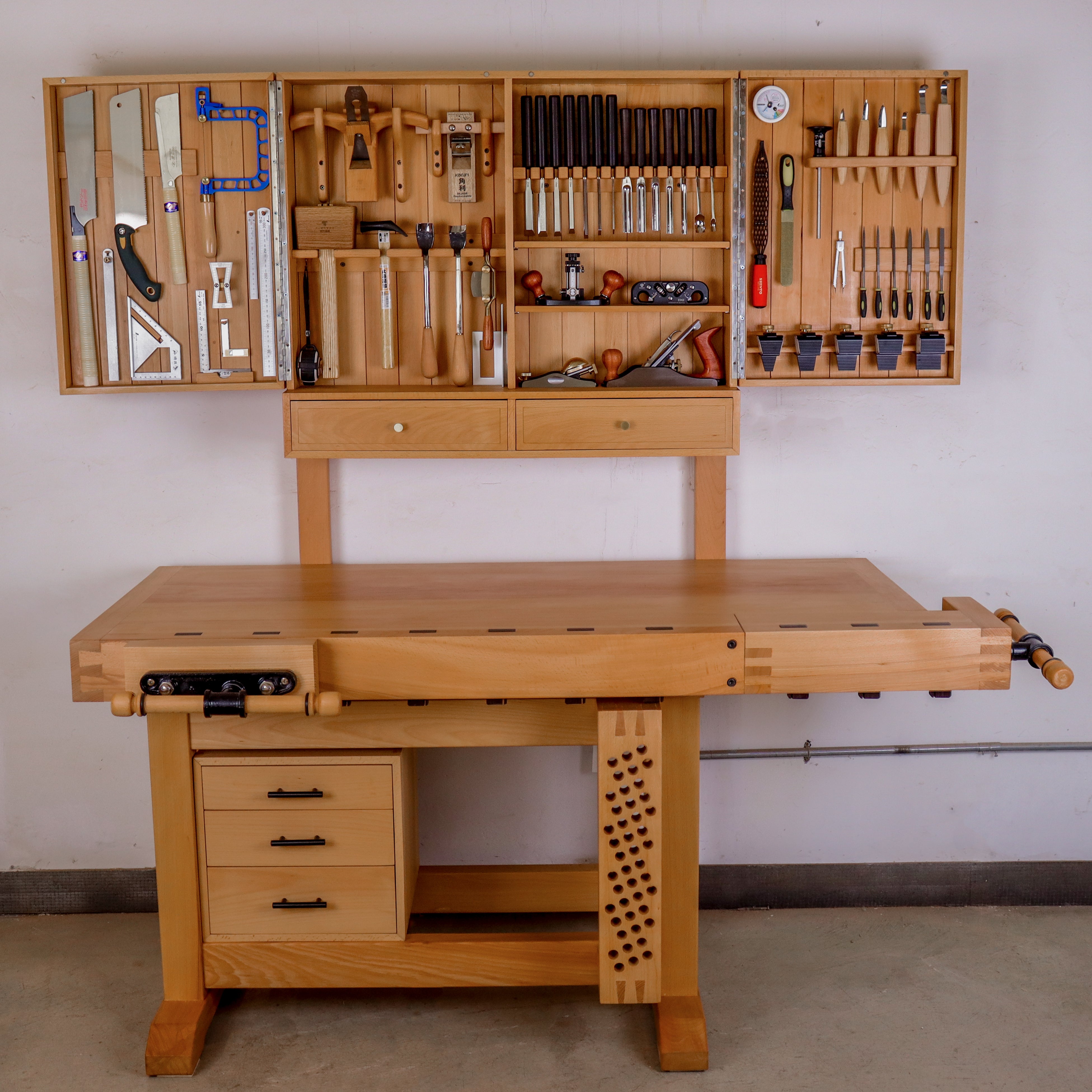 DIY Home Woodworking Studio & Family Craft Corner - Mini Balcony Workshop for Kids & Parents
