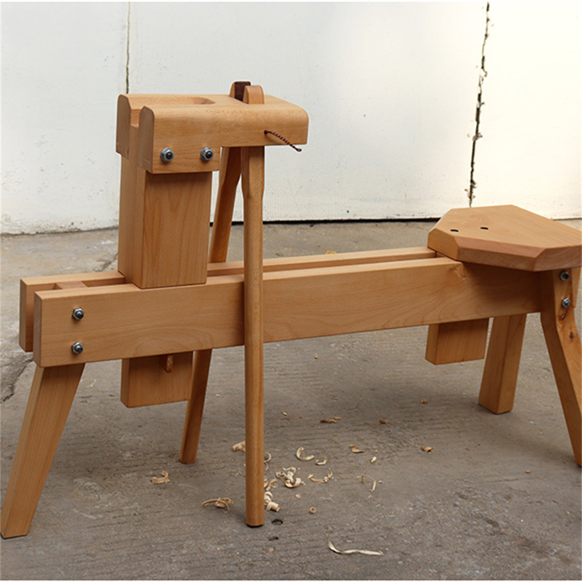 Woodworking Bench Horse Clamping Tool - Manual Wood Vise & Press Horse Holder for DIY Carpentry
