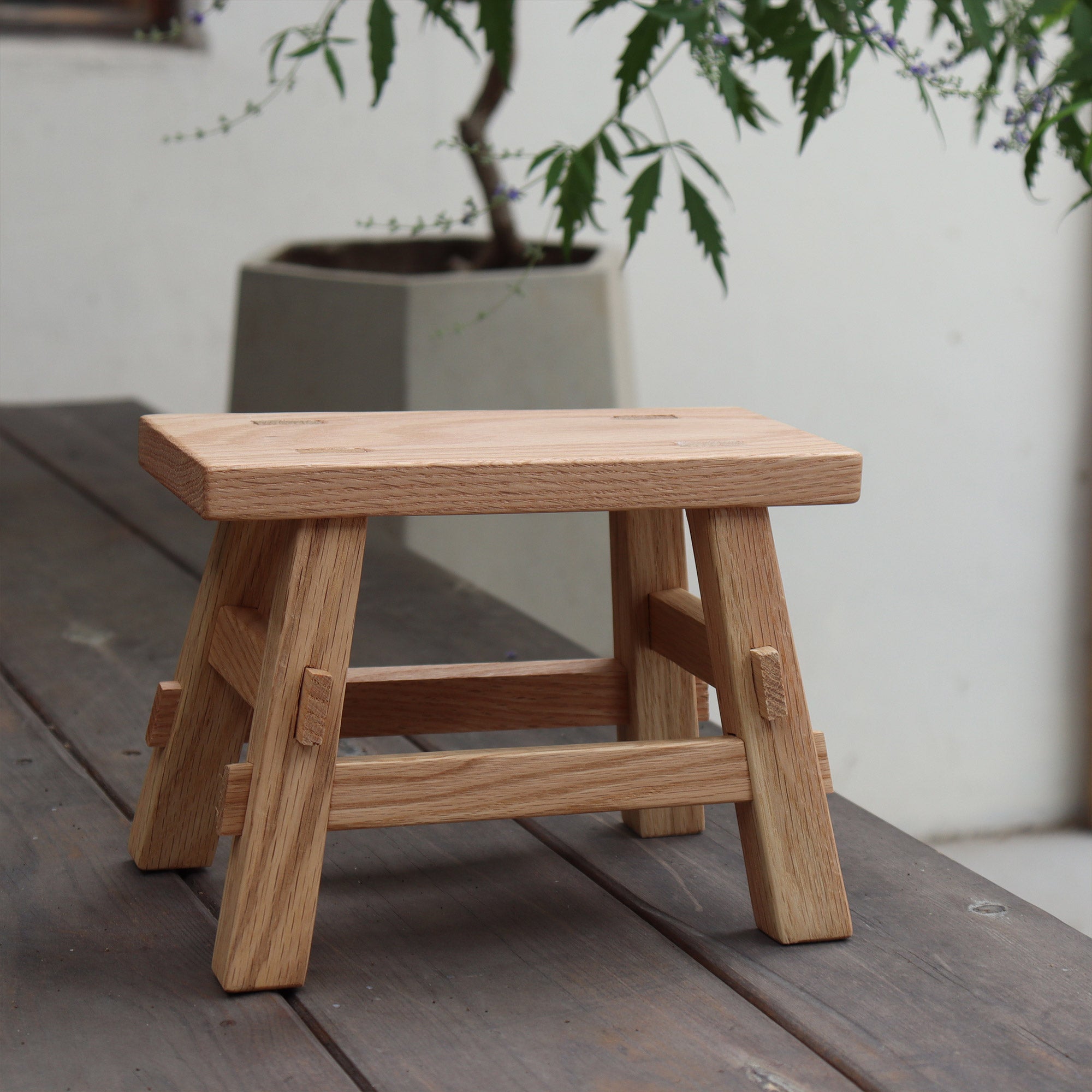 Four-legged, eight-legged small wooden bench teaching aid for woodworking class, teaching aid for tenon and mortise, can be assembled
