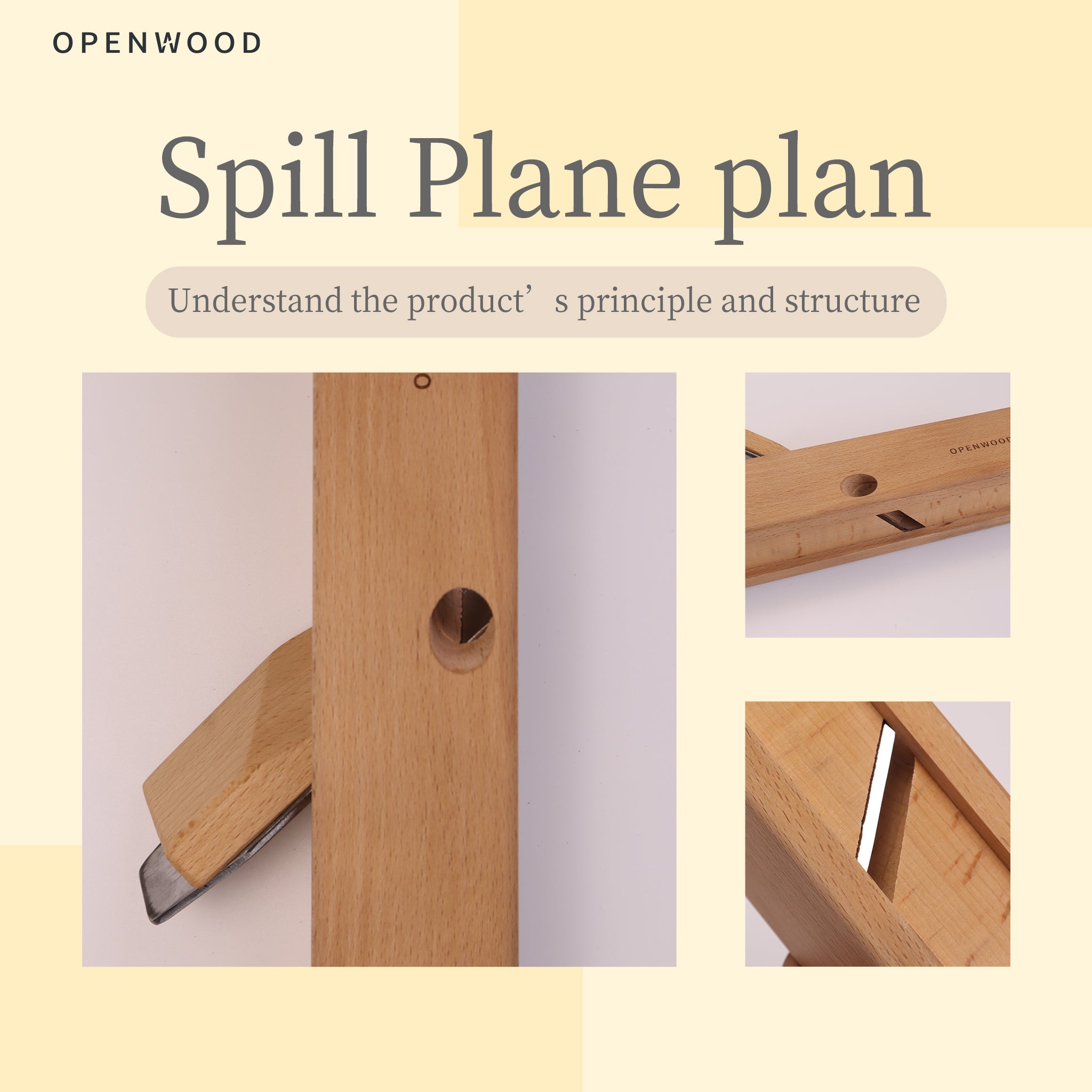 Spill Plane for Tinder Shavings | Spill Plane Blade & Spill Plane plan