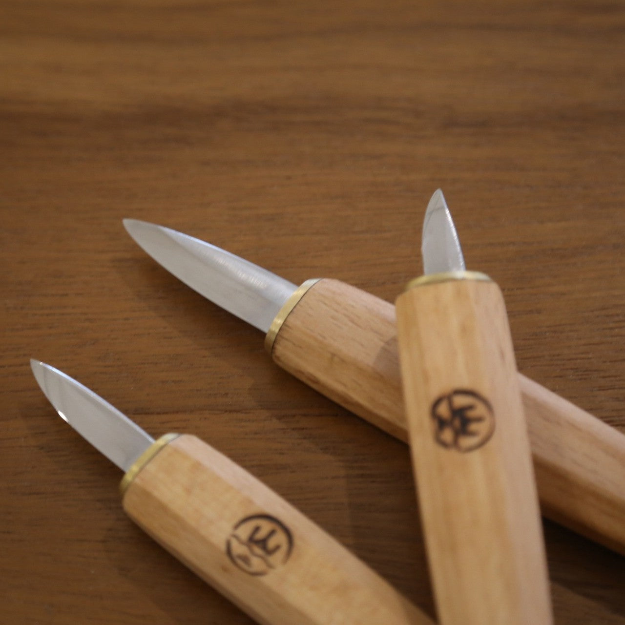 Wood Carving Gouge Spoon Knife, Yokote Blade, High Carbon Steel Whittling Knife with European Red Beech Wood Handle