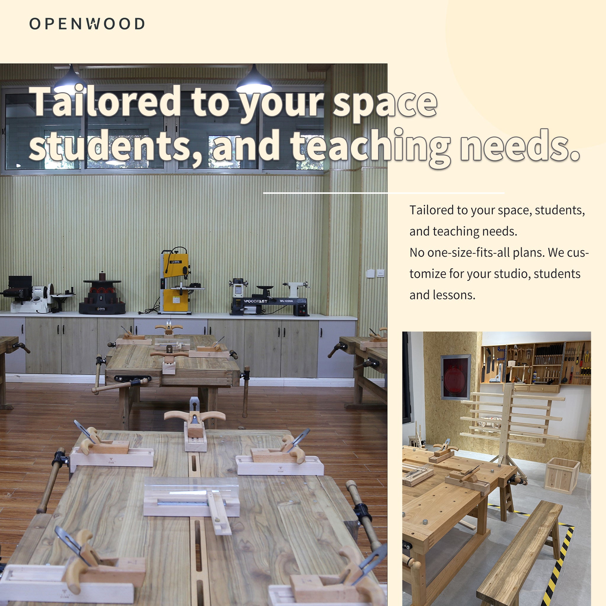 Complete Woodworking Classroom & Makerspace Design Service