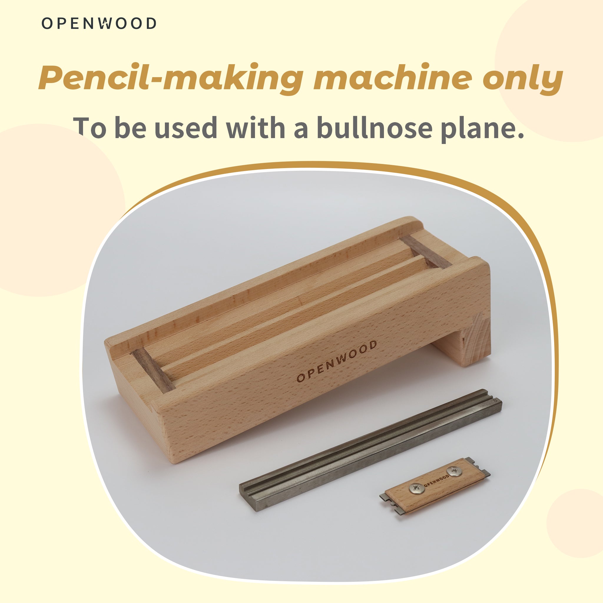 Kids DIY Wooden Pencil Making Kit｜Beginner Woodworking Tools for Hands-On Learning