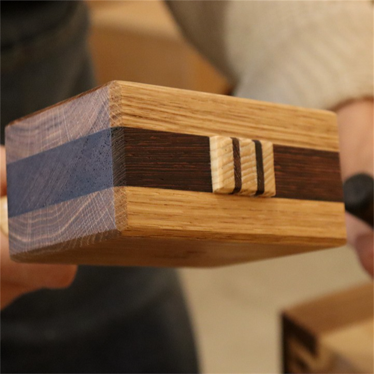 Solid Wood Woodworking Mallet - Heavy Duty Wooden Joinery Hammer for DIY, Carpentry &榫卯 Craft Projects