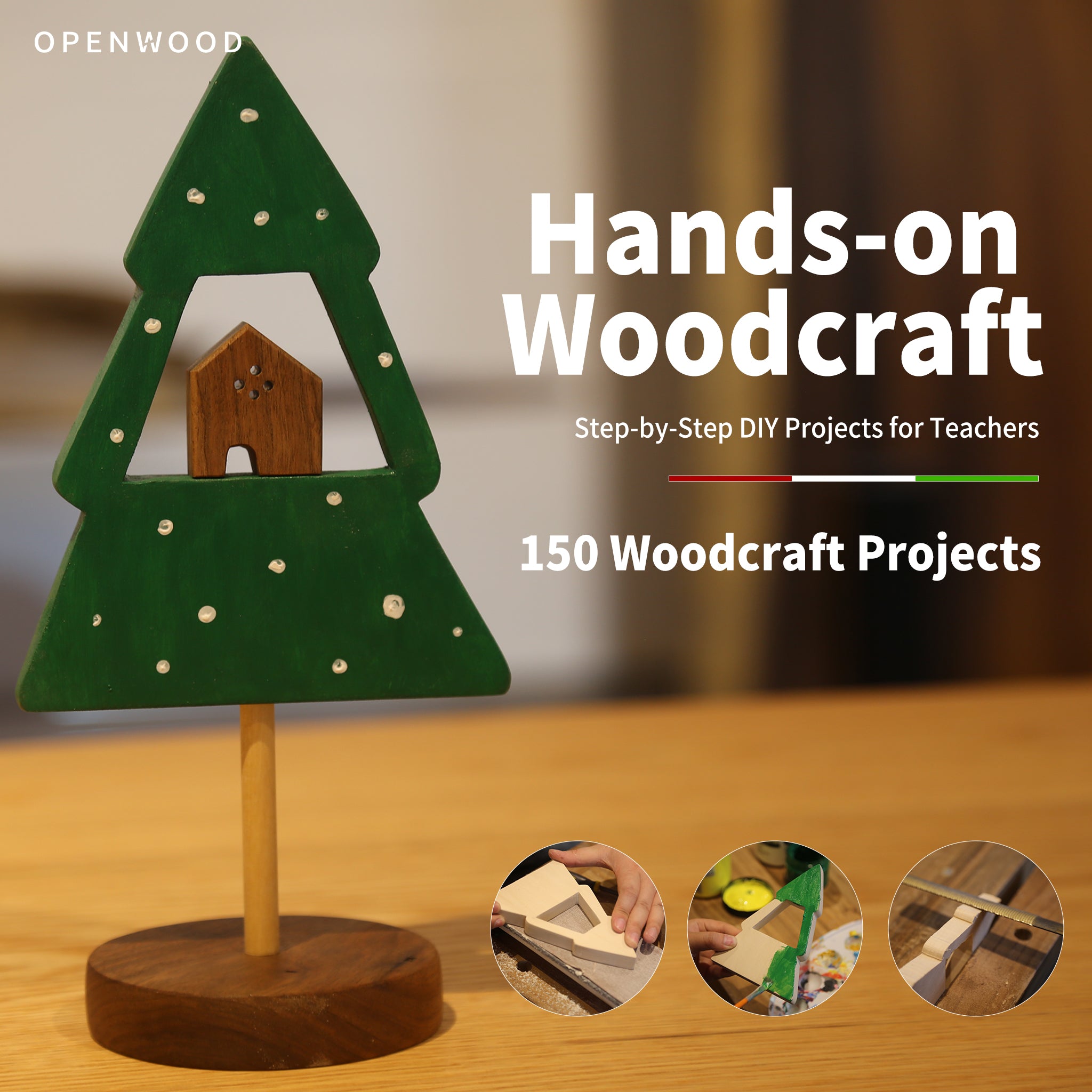 150 Woodworking Lesson Plans and Activities for Kids Ages 5–15 | Printable PDF Bundle