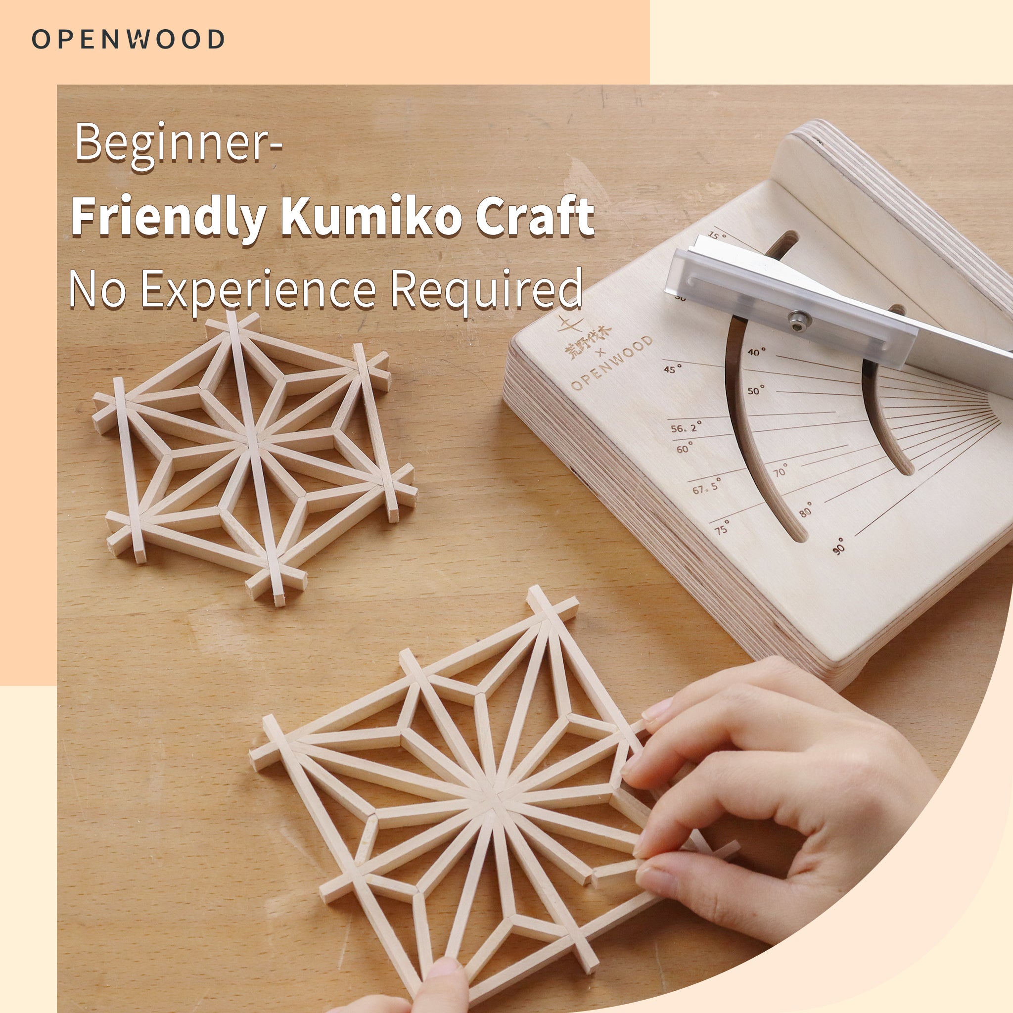Kumiko Woodworking Tool Kit | Beginner DIY Set for Traditional Wood Lattice Craft & Education