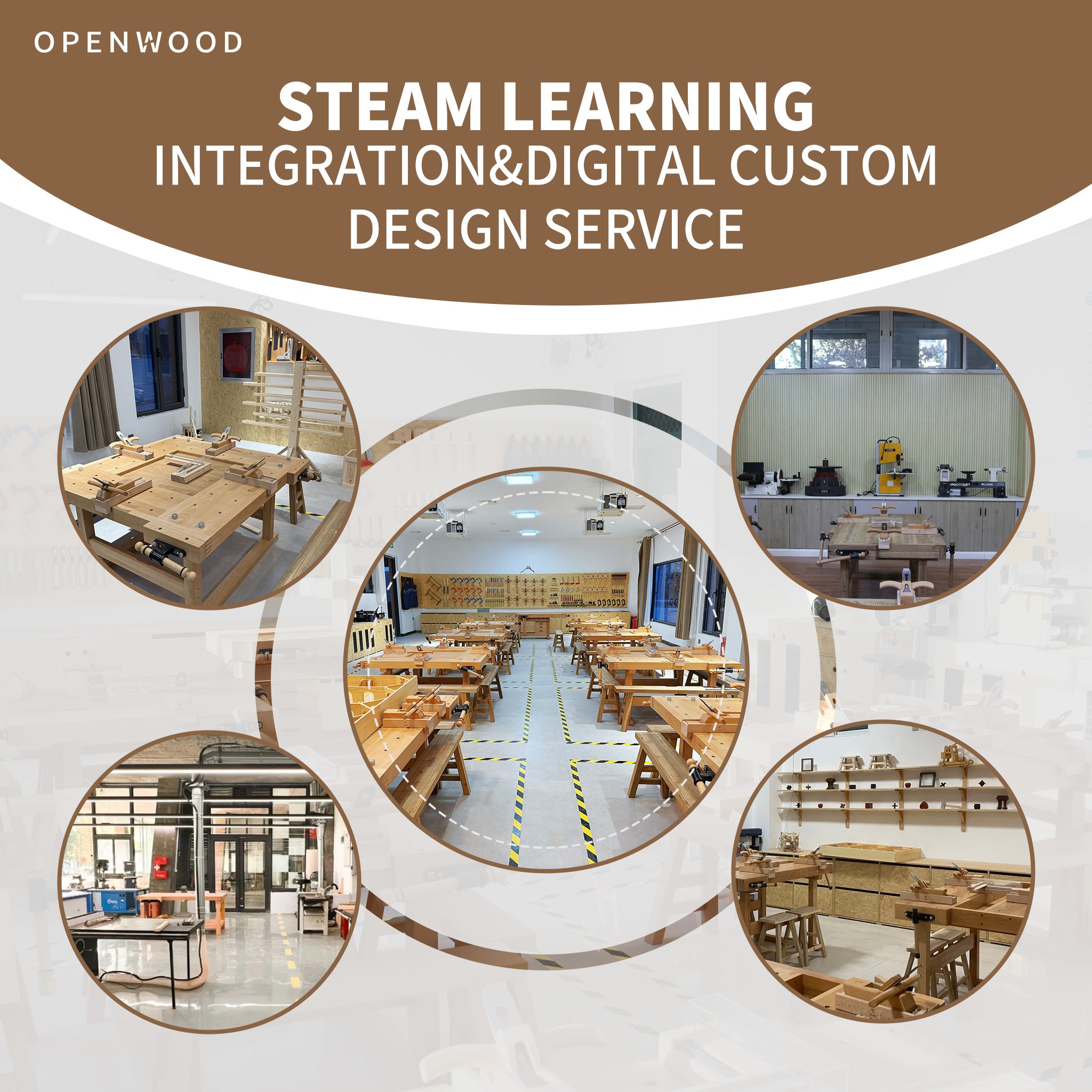 Complete Woodworking Classroom & Makerspace Design Service