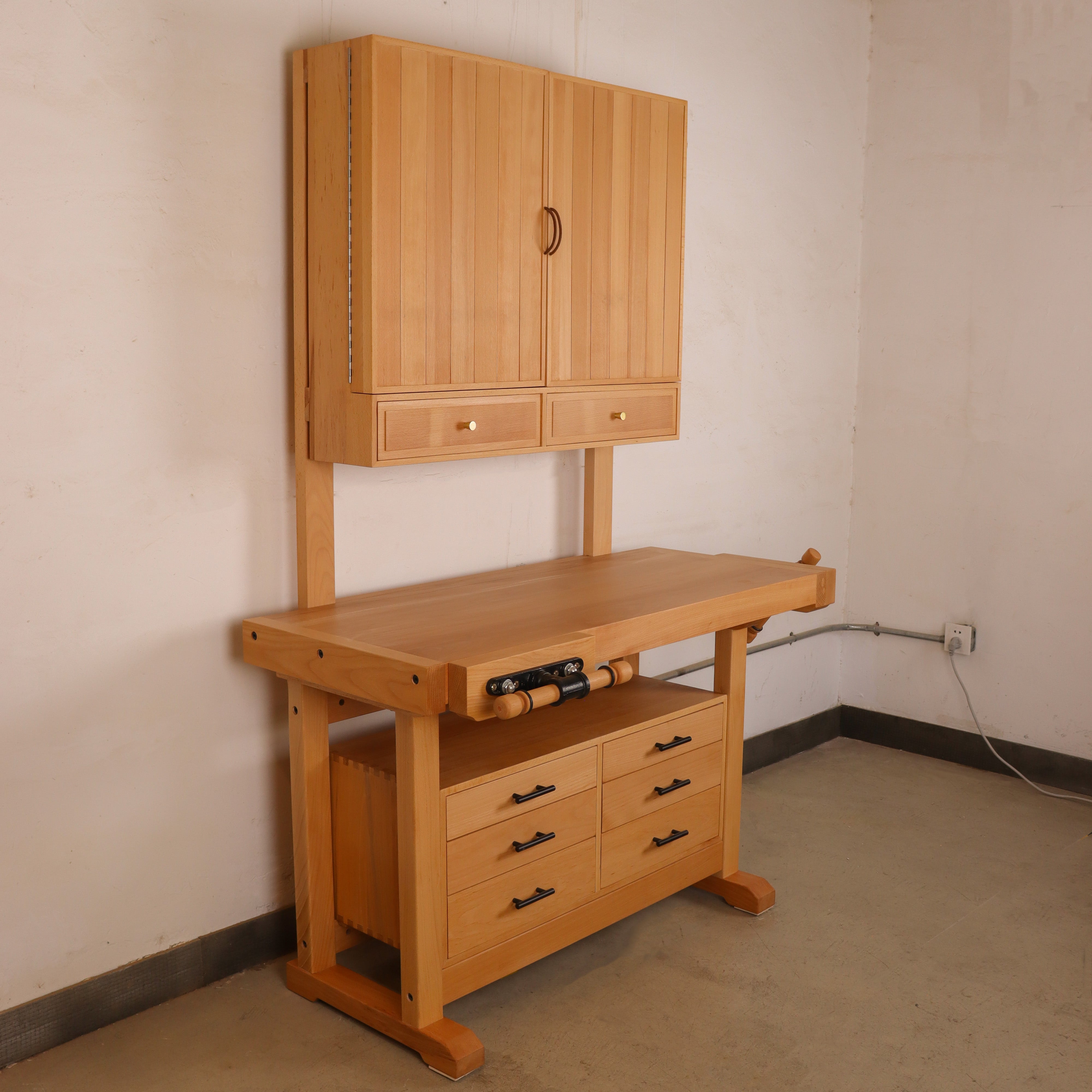 DIY Home Woodworking Studio & Family Craft Corner - Mini Balcony Workshop for Kids & Parents