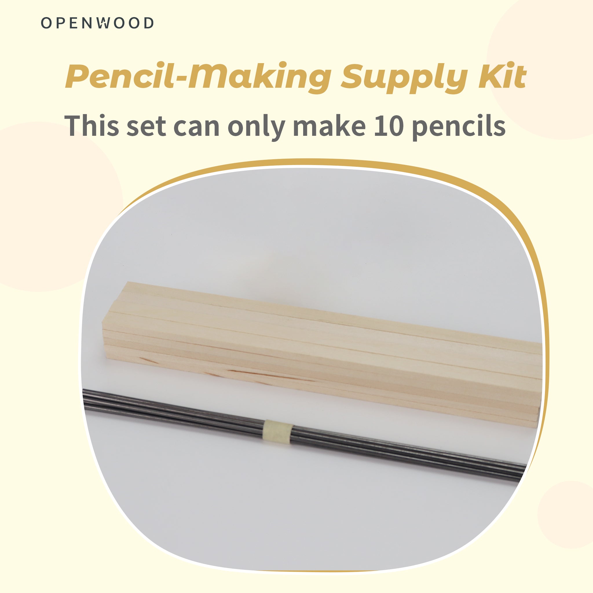 Kids DIY Pencil-Making Kit